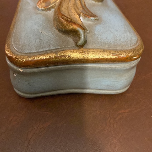 Vintage Borghese Chalkware Box - Picture 4 of 16